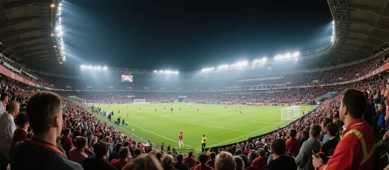 体育赛事现场氛围图