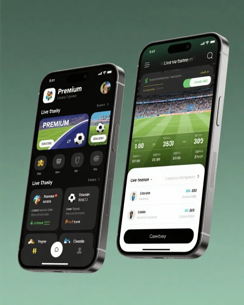 咪咕体育 App 界面展示